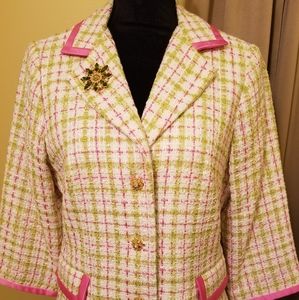 Karen Kane Lifestyle tweed jacket